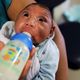Jackeline, 30, feeds her son Gustavo Henrique, who is two months old and was born with microcephaly.